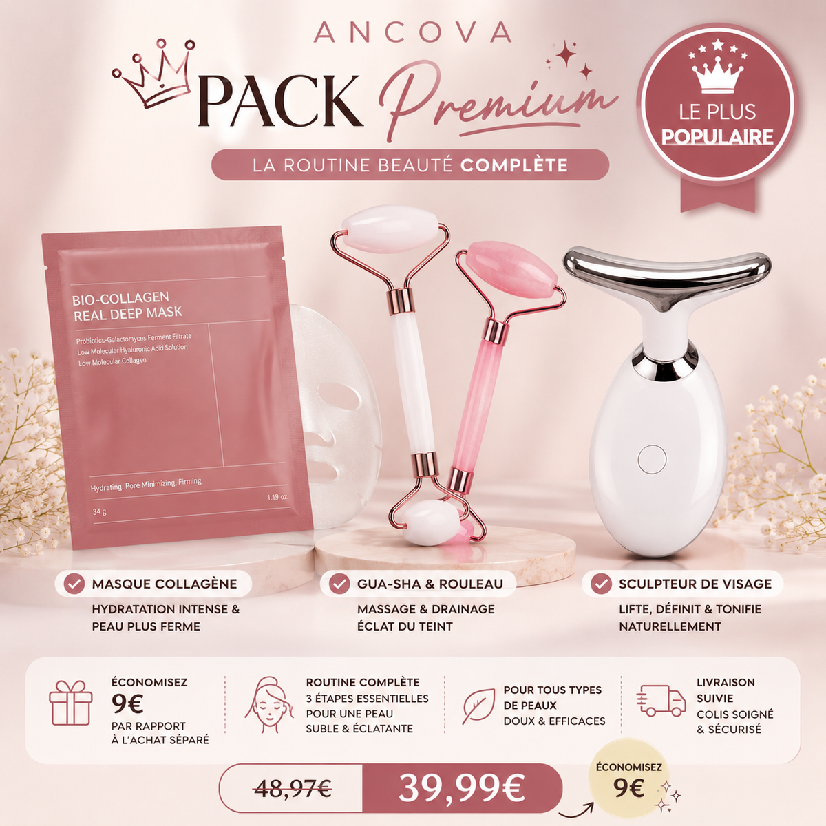 Avantages de notre pack premium